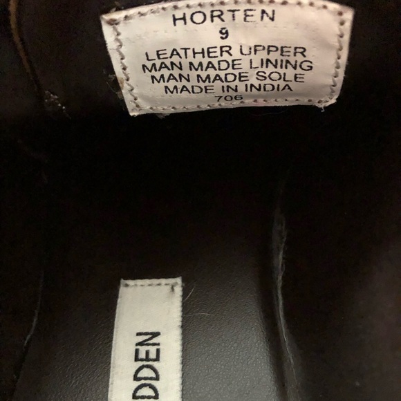 ?HP?Steve Madden suede Horten derby shoes main image 8